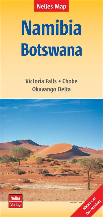 Produktbild: Nelles Map Landkarte Namibia - Botswana