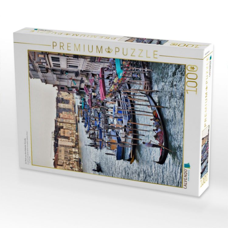 Produktbild: CALVENDO Puzzle Ein Motiv aus dem Kalender Venedig | 1000 Teile Lege-Gr&ouml;&szlig;e 64x48cm Foto-Puzzle f&uuml;r gl&uuml;ckliche Stunden