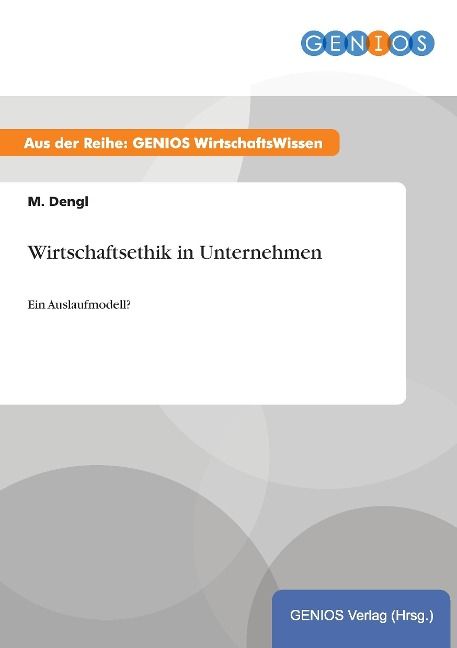 Produktbild: Wirtschaftsethik in Unternehmen