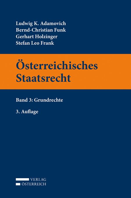 Produktbild: &Ouml;sterreichisches Staatsrecht