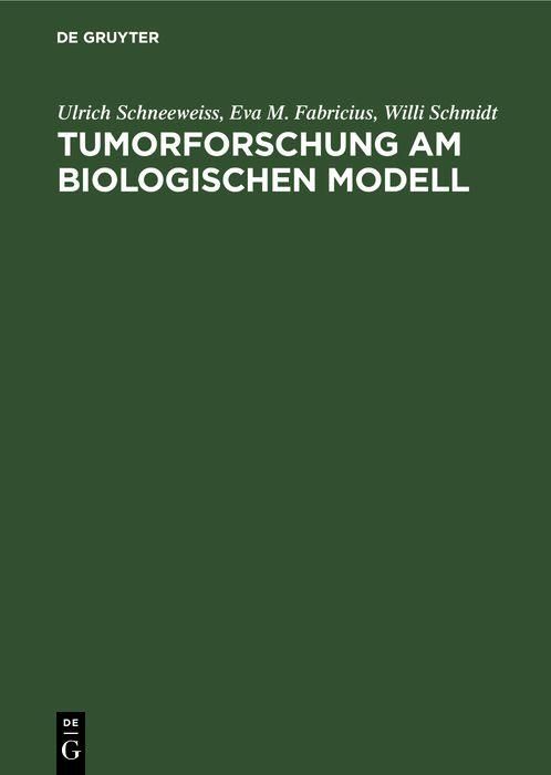 Produktbild: Tumorforschung am biologischen Modell
