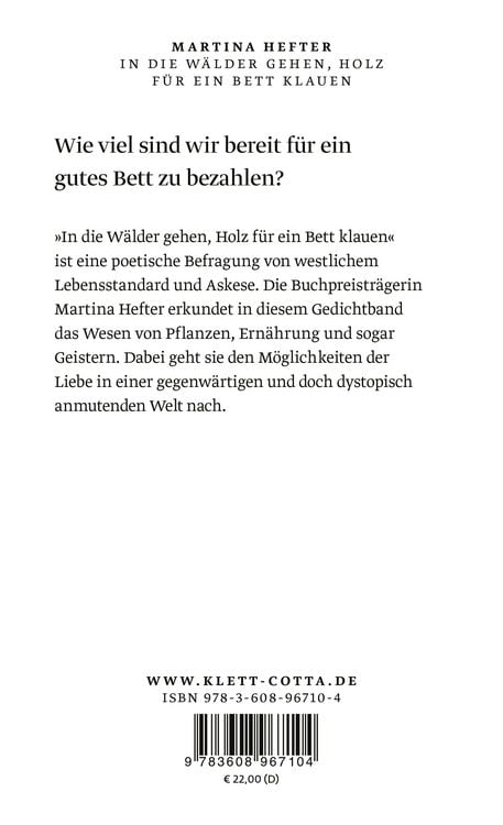 Produktbild: In die W&auml;lder gehen, Holz f&uuml;r ein Bett klauen