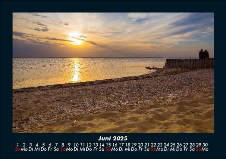Produktbild: Nordsee 2025 Fotokalender DIN A5
