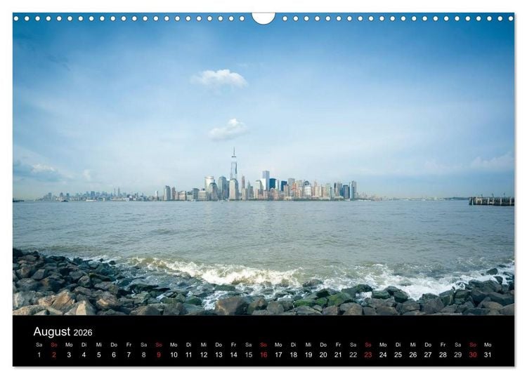 Produktbild: Perspektiven einer Weltstadt - New York (Wandkalender 2026 DIN A3 quer), CALVENDO Monatskalender