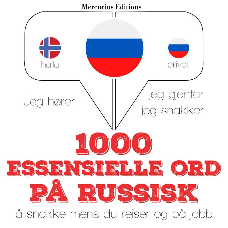Produktbild: 1000 essensielle ord p&aring; russisk