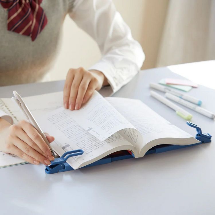 Produktbild: Twip Buchhalter (Blau) flexibler Book Clip | by KING JIM