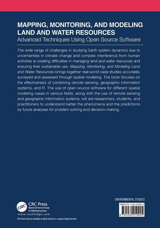 Produktbild: Mapping, Monitoring, and Modeling Land and Water Resources