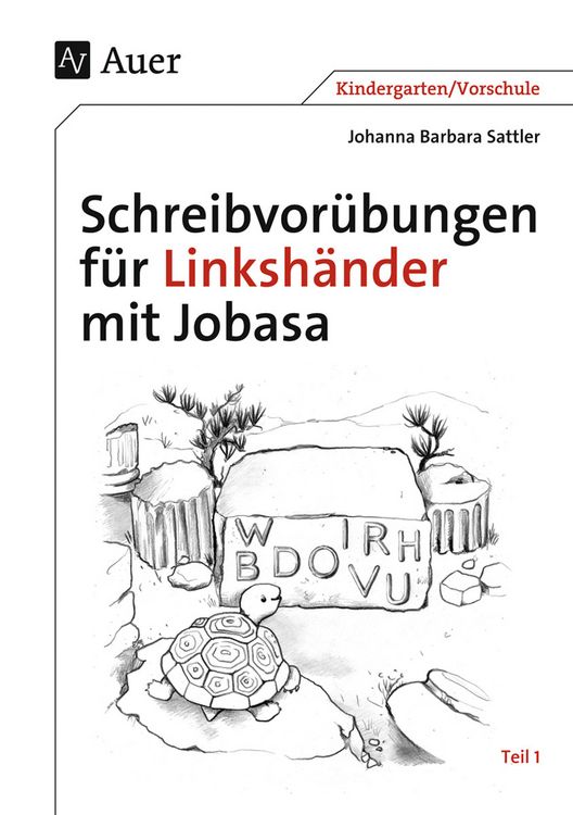 Produktbild: Schreibvor&uuml;bungen f&uuml;r Linksh&auml;nder mit Jobasa