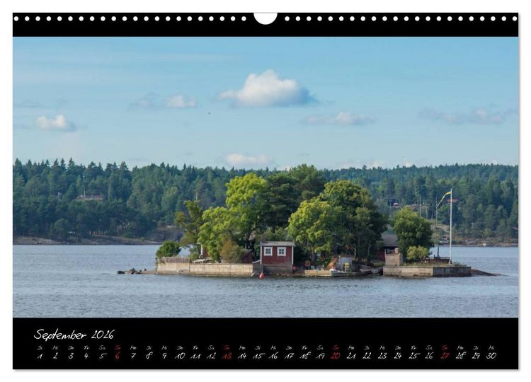 Produktbild: Stockholm und seine Sch&auml;ren (Wandkalender 2026 DIN A3 quer), CALVENDO Monatskalender