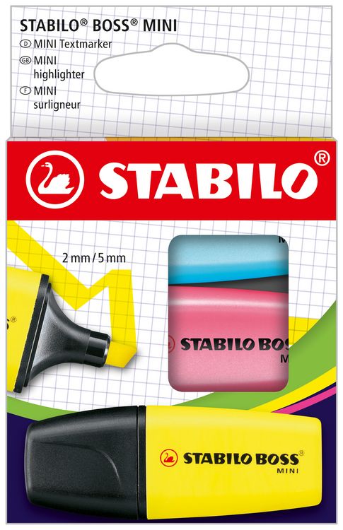 Produktbild: STABILO Textmarker BOSS MINI