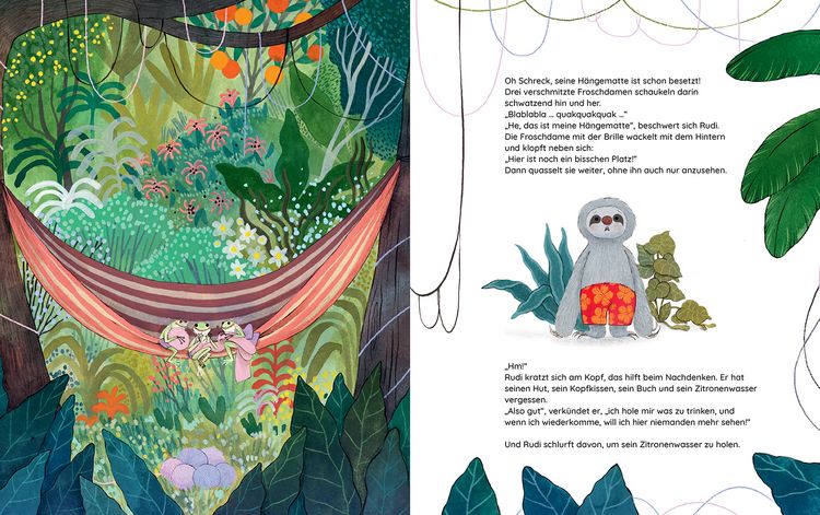 Produktbild: Das kleine Faultier und die H&auml;ngematte