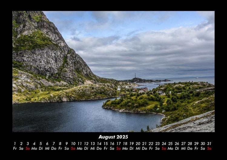 Produktbild: Bergige Welten 2025 Fotokalender DIN A3
