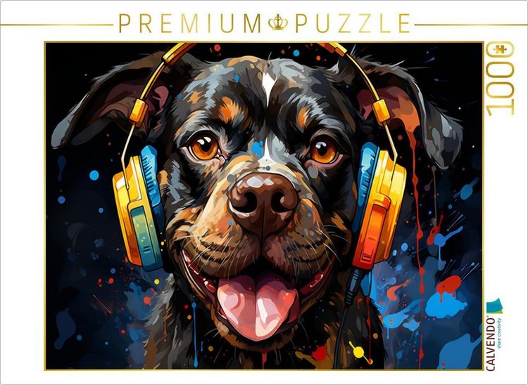 Produktbild: CALVENDO Puzzle Ein Motiv aus dem Kalender Musik Safari | 1000 Teile Lege-Gr&ouml;&szlig;e 64x48cm Foto-Puzzle f&uuml;r gl&uuml;ckliche Stunden