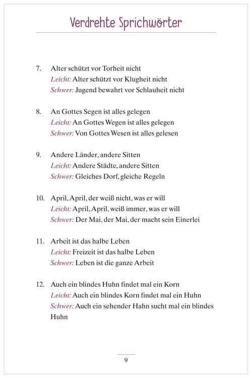 Produktbild: V&ouml;llig verdreht. Das Sprichw&ouml;rter-Quiz f&uuml;r Senioren