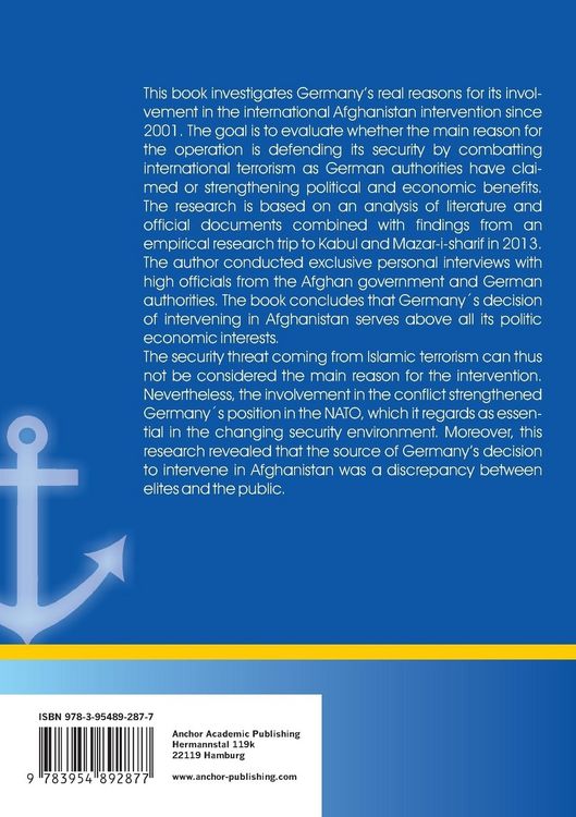 Produktbild: The truth behind Germany's intervention in Afghanistan: A case study on the ground
