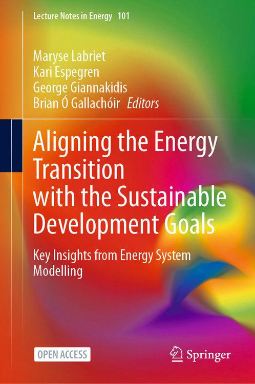Produktbild: Aligning the Energy Transition with the Sustainable Development Goals