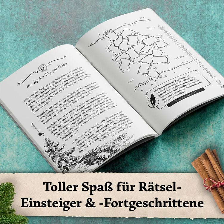 Produktbild: Der neue R&auml;tsel-Adventskalender der Gebr&uuml;der Grimm