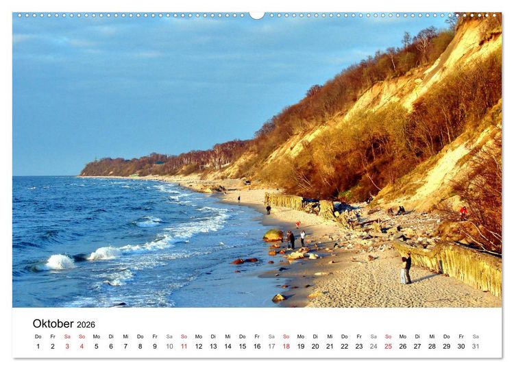 Produktbild: Rauschen-Swetlogorsk - Russlands Sotschi des Nordens (Wandkalender 2026 DIN A2 quer), CALVENDO Monatskalender