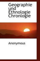 Produktbild: Geographie Und Ethnologie Chronlogie