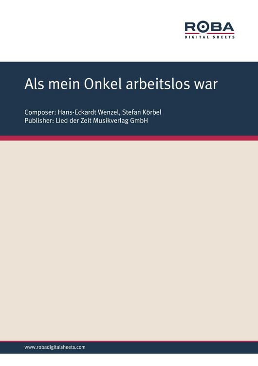 Produktbild: Als mein Onkel arbeitslos war