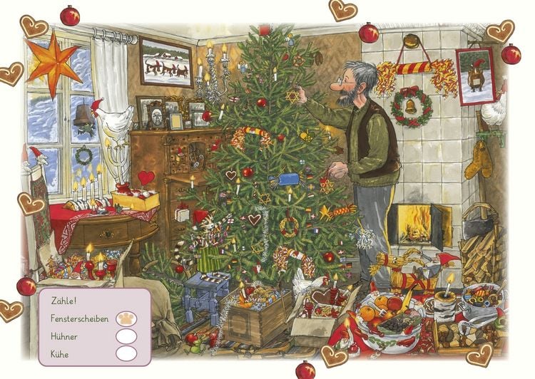 Produktbild: Pettersson und Findus. Findus feiert Weihnachten