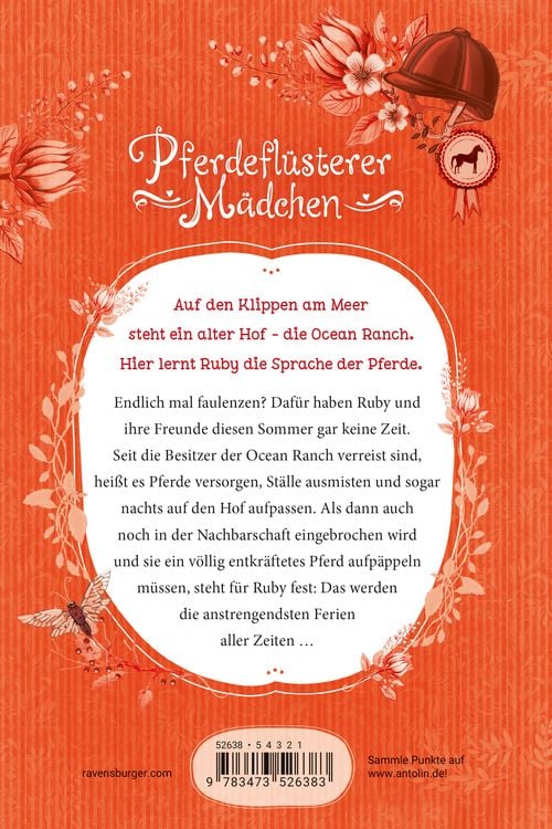 Produktbild: Pferdefl&uuml;sterer-M&auml;dchen, Band 6 - Schlaflose Ferien