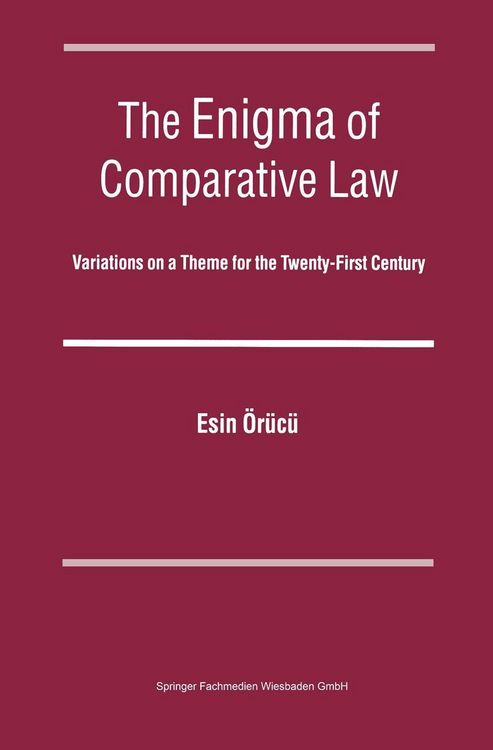 Produktbild: The Enigma of Comparative Law