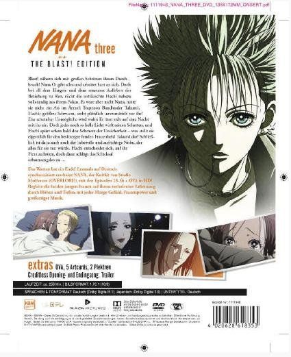 Produktbild: NANA - The Blast! Edition Vol. 3 (Ep. 25-36 + OVA 3) [2 BRs]