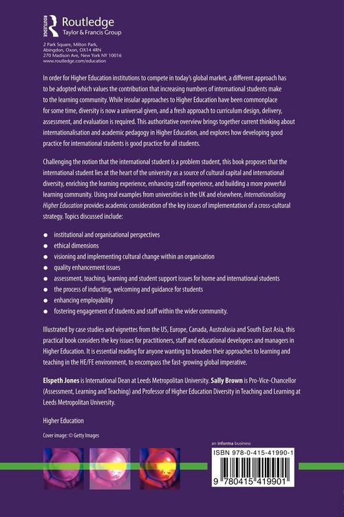 Produktbild: Internationalising Higher Education