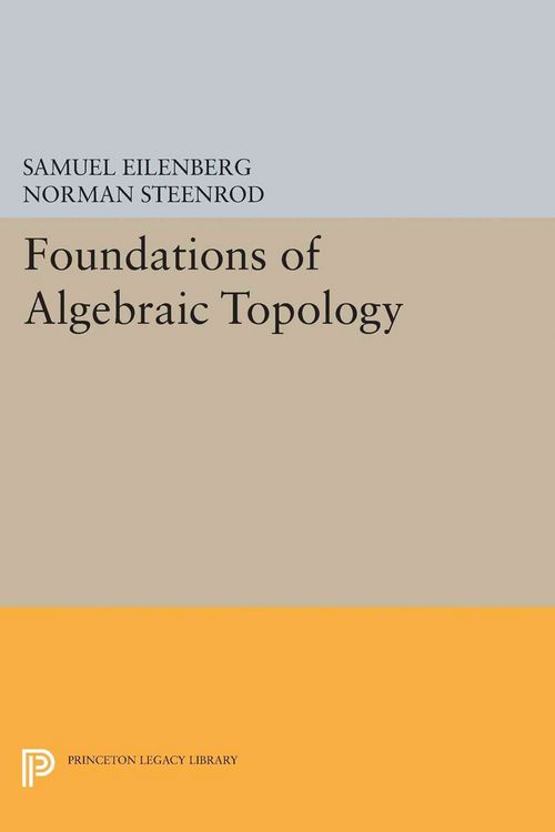 Produktbild: Foundations of Algebraic Topology