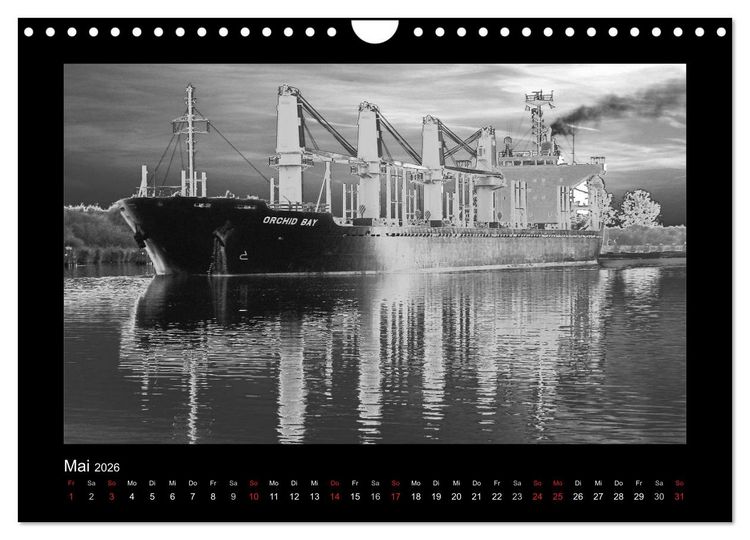 Produktbild: Schiffe anders (Wandkalender 2026 DIN A4 quer), CALVENDO Monatskalender