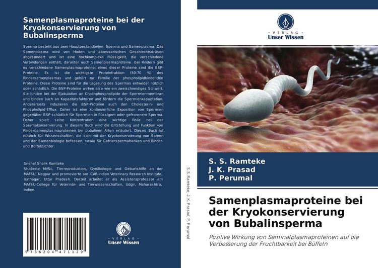 Produktbild: Samenplasmaproteine bei der Kryokonservierung von Bubalinsperma