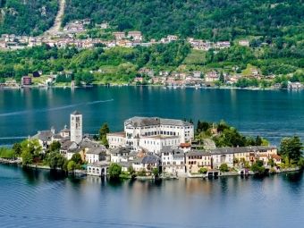Produktbild: CALVENDO Puzzle Isola San Giulio | 1000 Teile Lege-Gr&ouml;&szlig;e 64x48cm Foto-Puzzle f&uuml;r gl&uuml;ckliche Stunden
