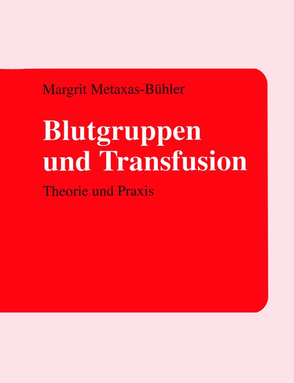 Produktbild: Blutgruppen und Transfusion