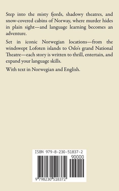 Produktbild: Death at the Zoo And Other Bilingual Norwegian-English Mysteries for Norwegian Learners