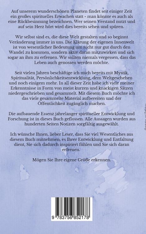 Produktbild: Inspiration und Entfaltung