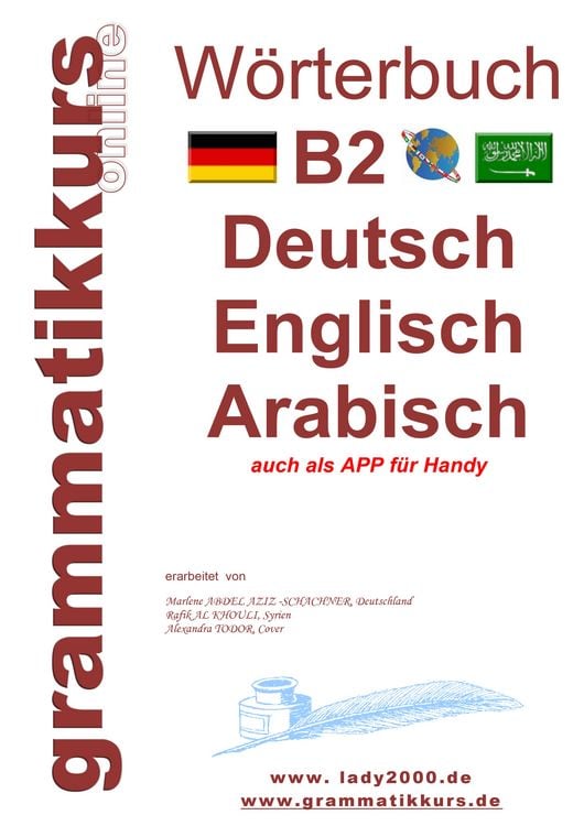 Produktbild: W&ouml;rterbuch B2 Deutsch - Englisch - Arabisch - Syrisch