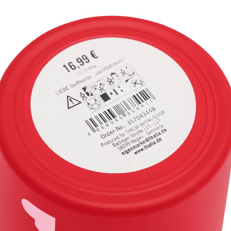 Produktbild: Duftkerze "Vanilletraum" 145g