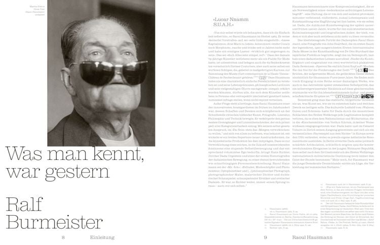 Produktbild: Raoul Hausmann (1886&ndash;1971). Vision. Provokation. Dada.
