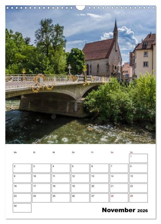Produktbild: MERAN Terminplaner (Wandkalender 2026 DIN A3 hoch), CALVENDO Monatskalender