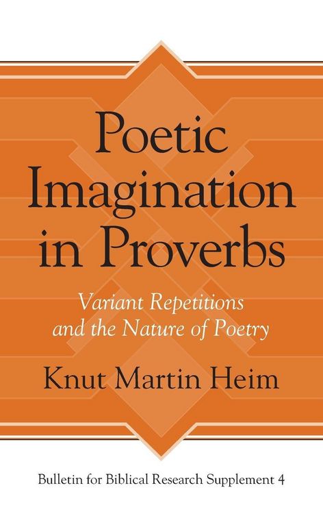 Produktbild: Poetic Imagination in Proverbs