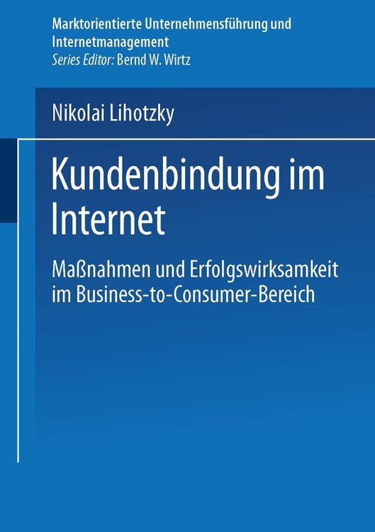 Bild vom Artikel Kundenbindung im Internet vom Autor Nikolai Lihotzky