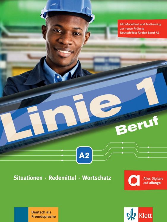 Produktbild: Linie 1 Beruf A2. Kurs- und &Uuml;bungsbuch mit Audios