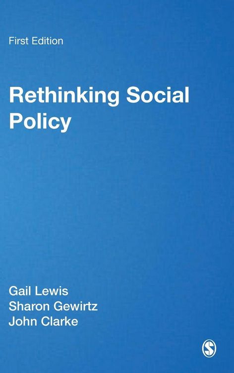 Produktbild: Rethinking Social Policy