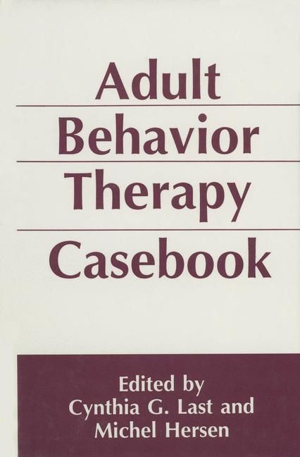Produktbild: Adult Behavior Therapy Casebook