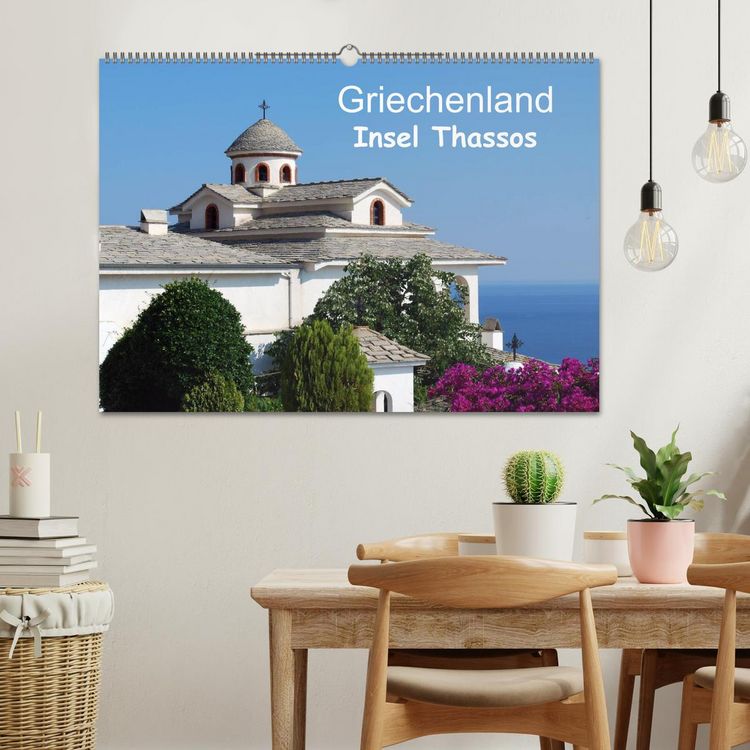 Produktbild: Griechenland - Insel Thassos (Wandkalender 2026 DIN A2 quer), CALVENDO Monatskalender