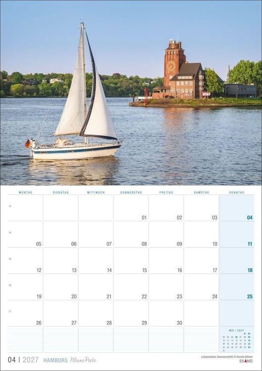 Produktbild: Hamburg &hellip;meine Perle Kalender 2027