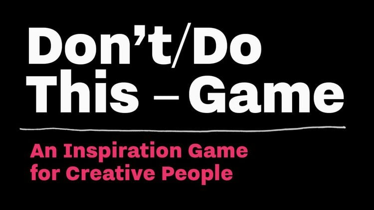 Produktbild: Don't / Do This - Game