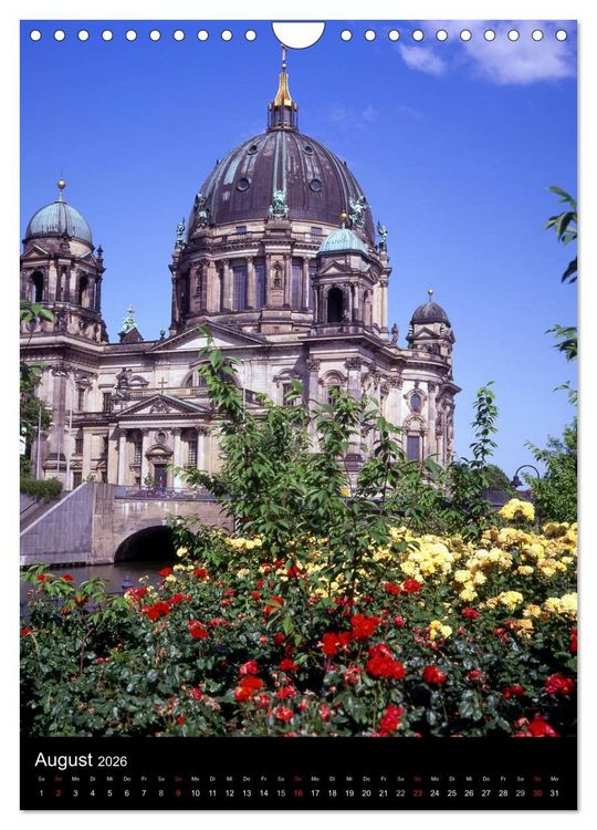 Produktbild: Weltstadt Berlin (Wandkalender 2026 DIN A4 hoch), CALVENDO Monatskalender
