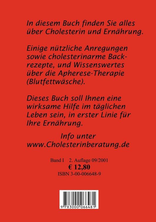 Produktbild: Leben mit Cholesterin